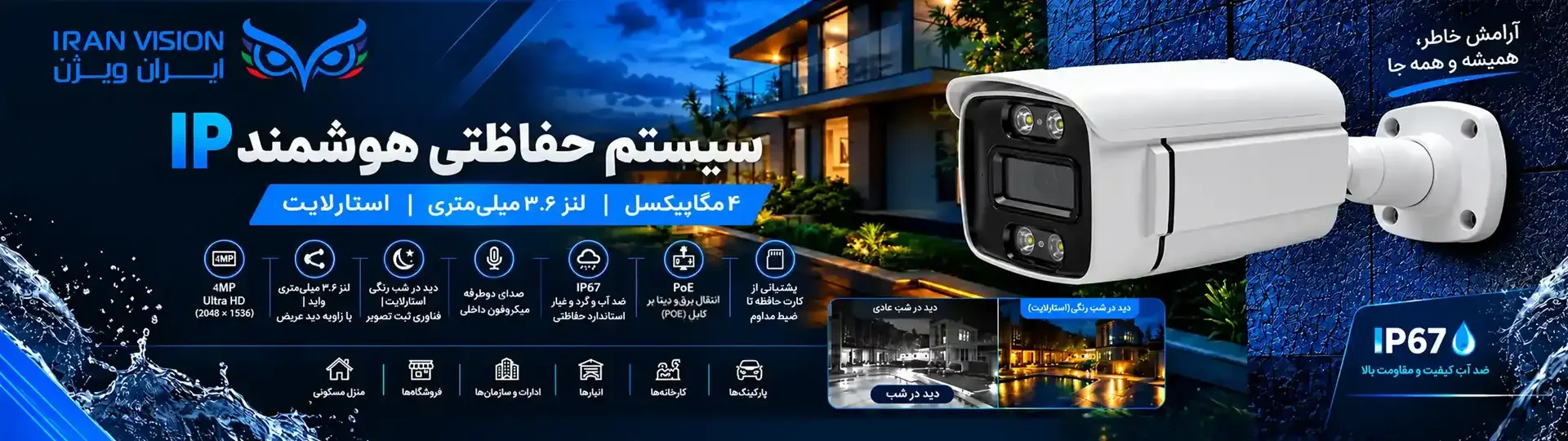 معرفی دوربین مداربسته های جدید